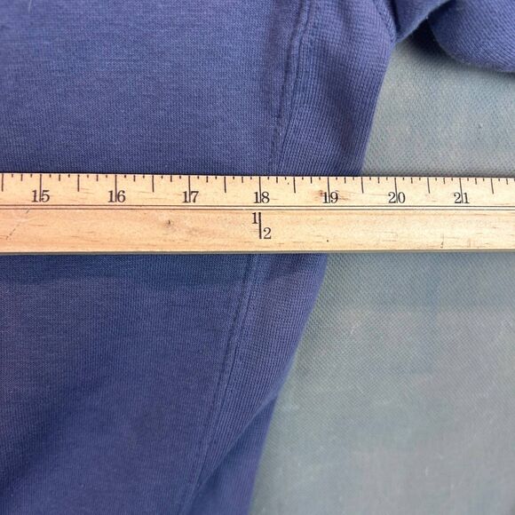 Connecticut Grey Whale Outfitters Hoodie Mens M Blue Graphic Pullover Sweatshirt - Picture 6 of 6